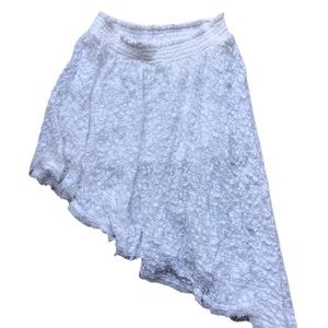 FreePeople Asymmetrical Lace Skirt